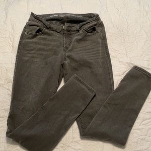 Off black skinny jeans